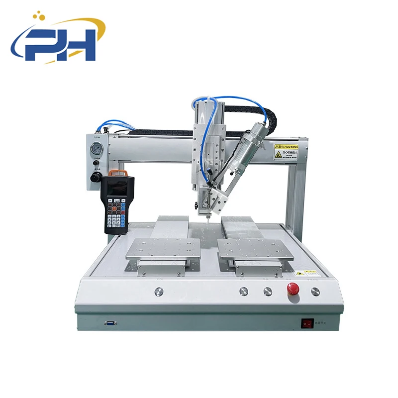 5331 สี่แกน AB เครื่องจ่ายกาวเครื่องจ่ายอัตโนมัติเต็มรูปแบบ 1