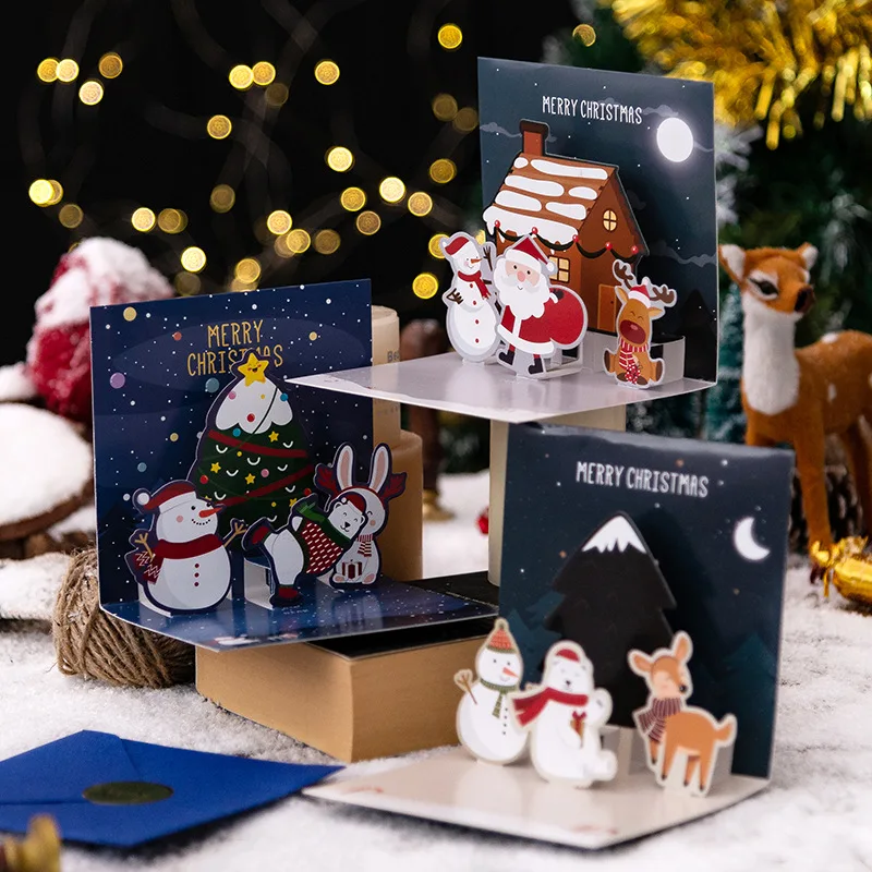 Merry Christmas Cards With Envelopes