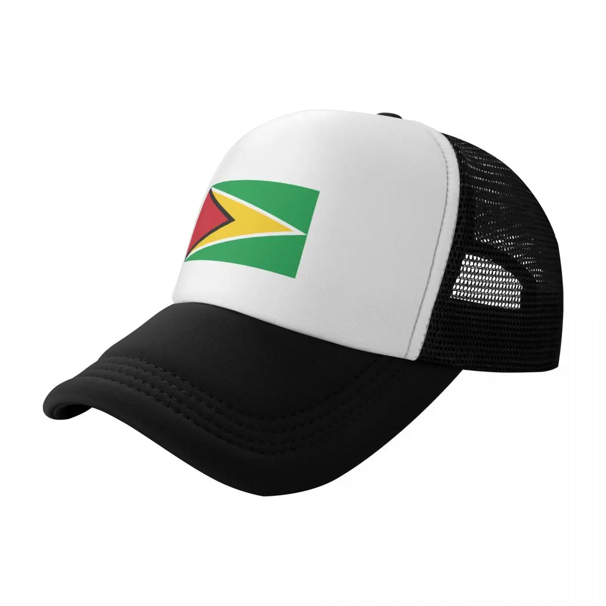 

Guyana National Flag Baseball Cap Dropshipping Rugby Trucker Cap |-F-| Caps For Women Men's