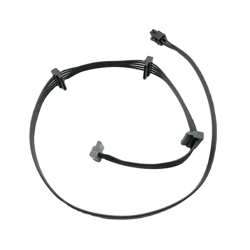 For Gigabyte P-GM Power, 4 SATA Angled SSD HDD Power Cable for P750GM 750W, P850GM 850W, P1000GM 1000W Modular Power, 50+15+15CM