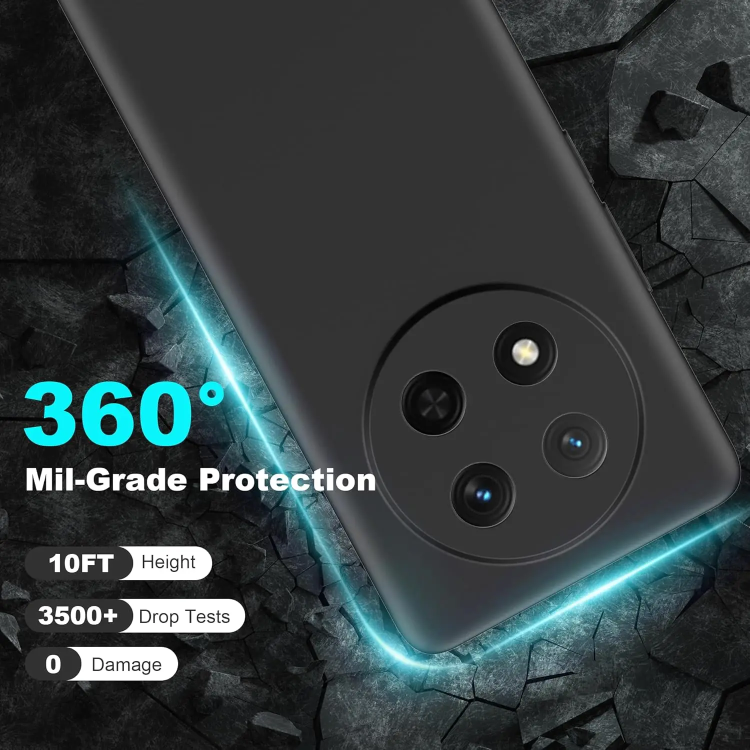 Flexible Liquid Silicone TPU Protective Phone Case Cover - Durable & Stylish Coque Capa Shell s