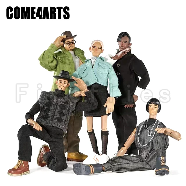 COME4ARTS 20CM Hip-hop Street Dance Series 01&02 Aimee Trendy Toy Military Figure Action Figure Blind Box Toy Free Shipping 2