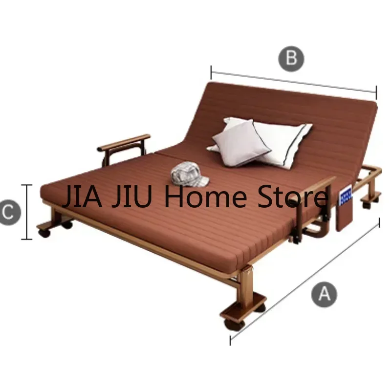 Single Folding Chaise Lounge Recliner Arm Daybed Design Chaise Lounge Lazy Relaxing Silla Plegable Living Room Furniture QF50TY
