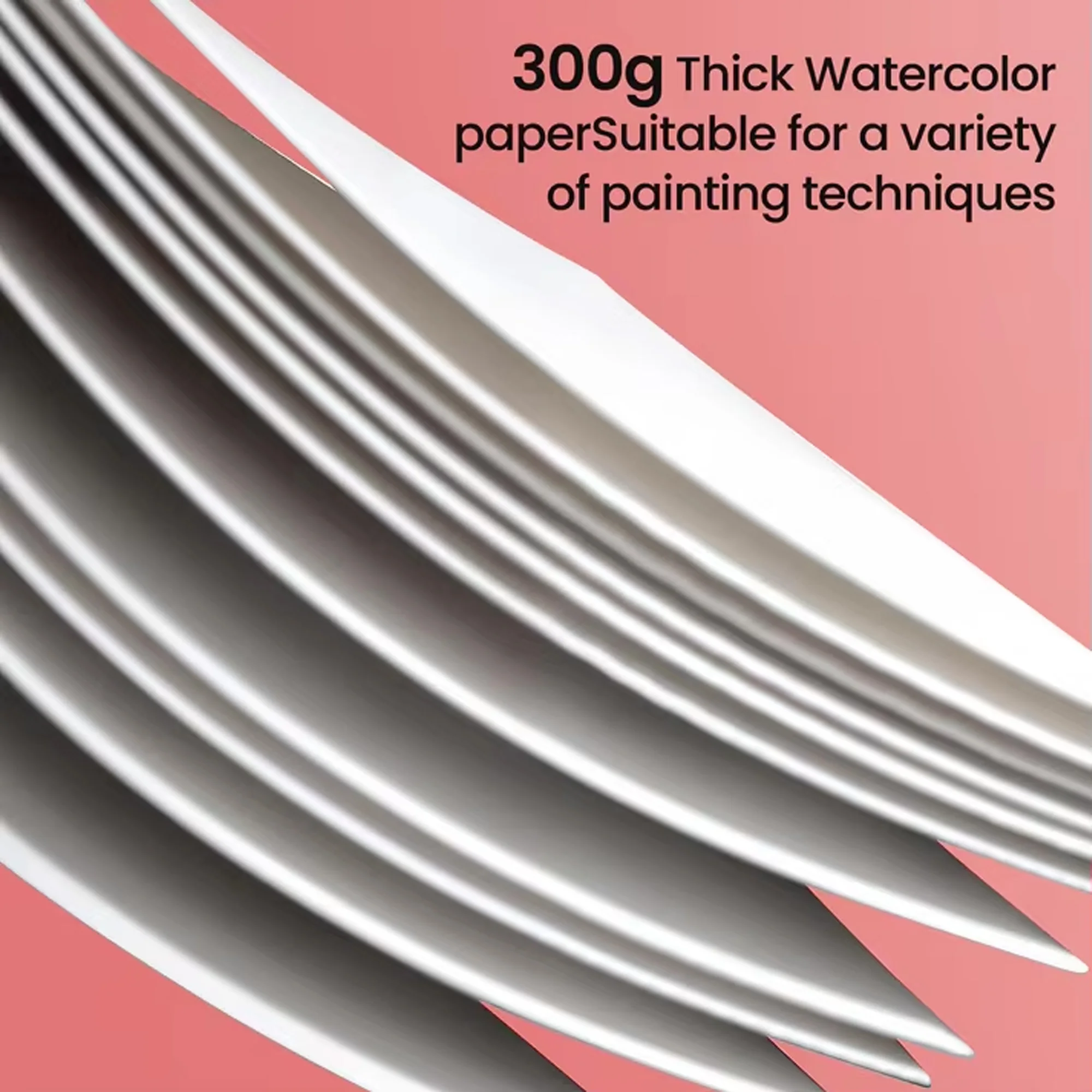 우머 100% 면 수채화 용지 ? 5x7 32K 20매 그림책 그림 용품 학생 학교 용품