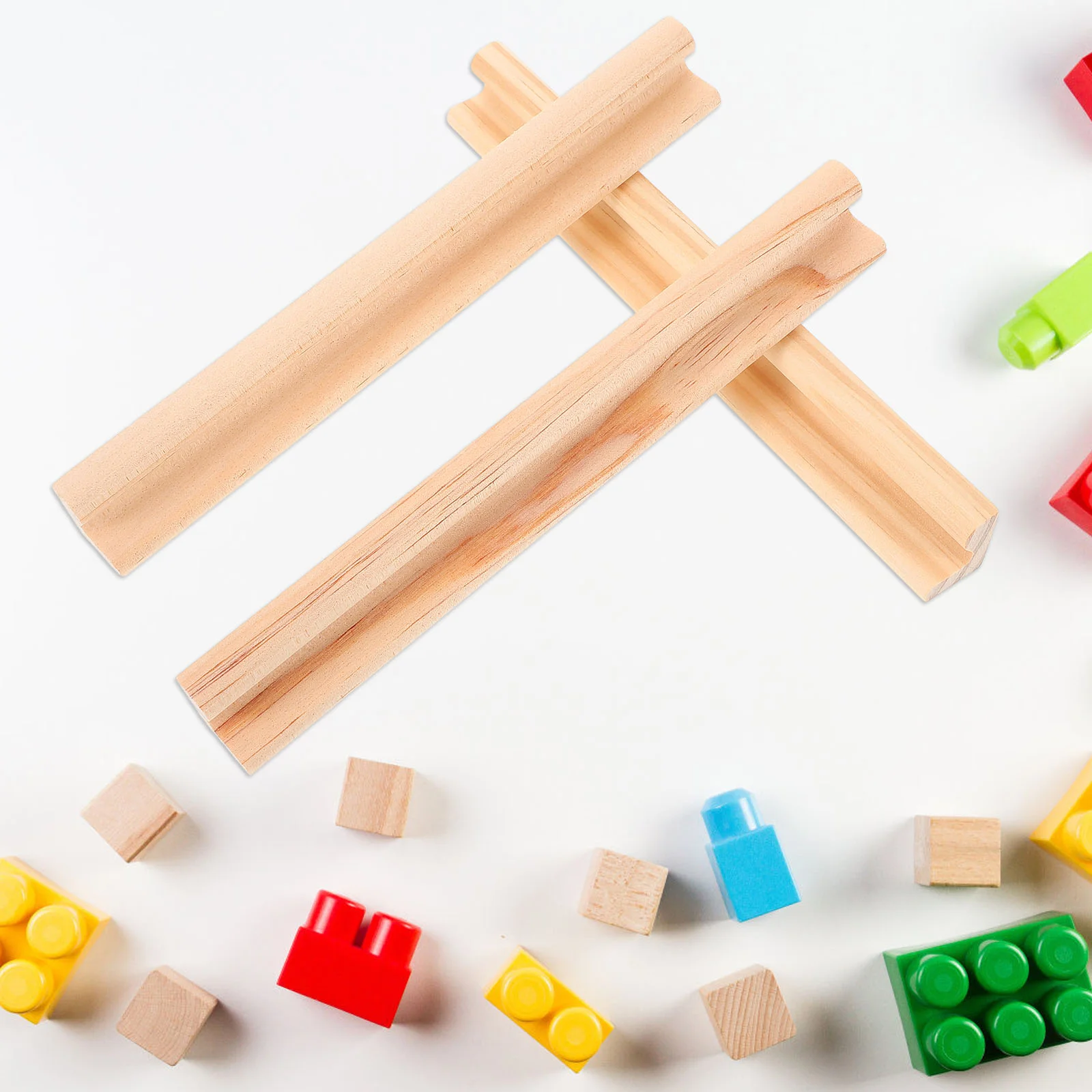 English Alphabet Base Playset Accessories Desktop Domino Bases Wooden Multi-function Trays
