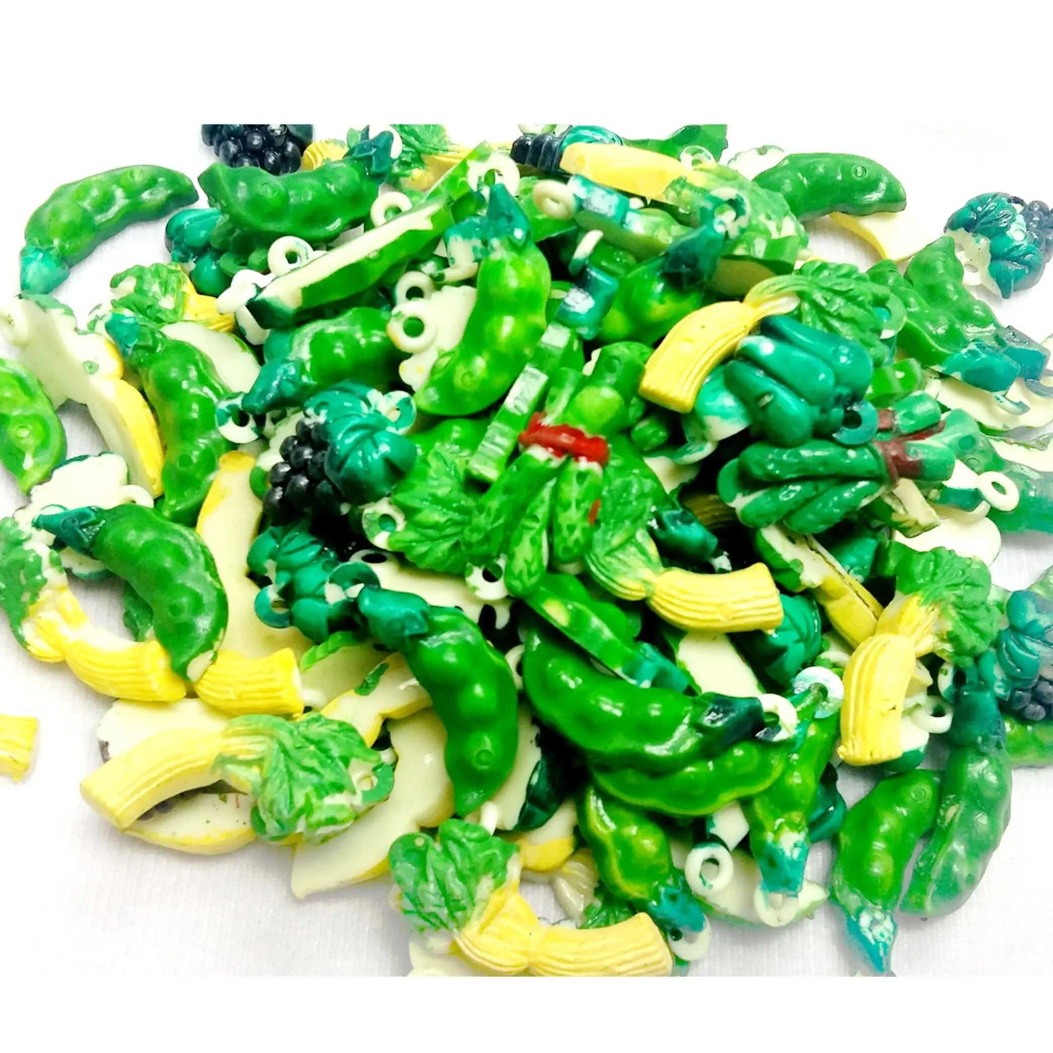 

Украшение для торта 100 шт.-браслет с подвесками в виде овощей, ожерелье с бусинами для девушек, модное украшение для вечевечерние, сувениры, подарок, новый приз