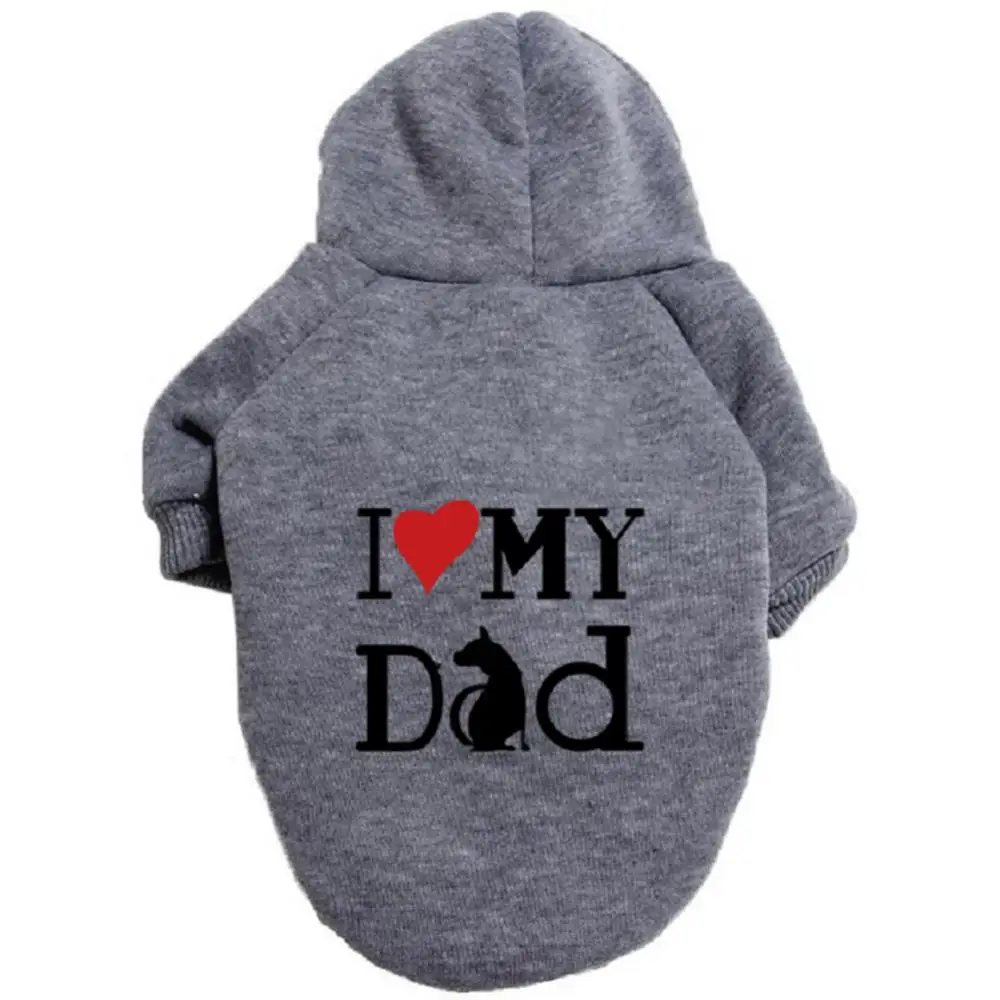 애완견 후드티, 따뜻한 강아지 스웨터, 애완 동물 용품, 고양이 편안한 귀여운 강아지 옷, 피부 친화적인 패션, 겨울 옷