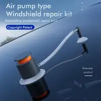 Car Windshield Glass Scratch Repair Kit Windscreen Crack Repair Tool Air Pump Type Vehicle Window Nano Glass Fluid for Car Care 2