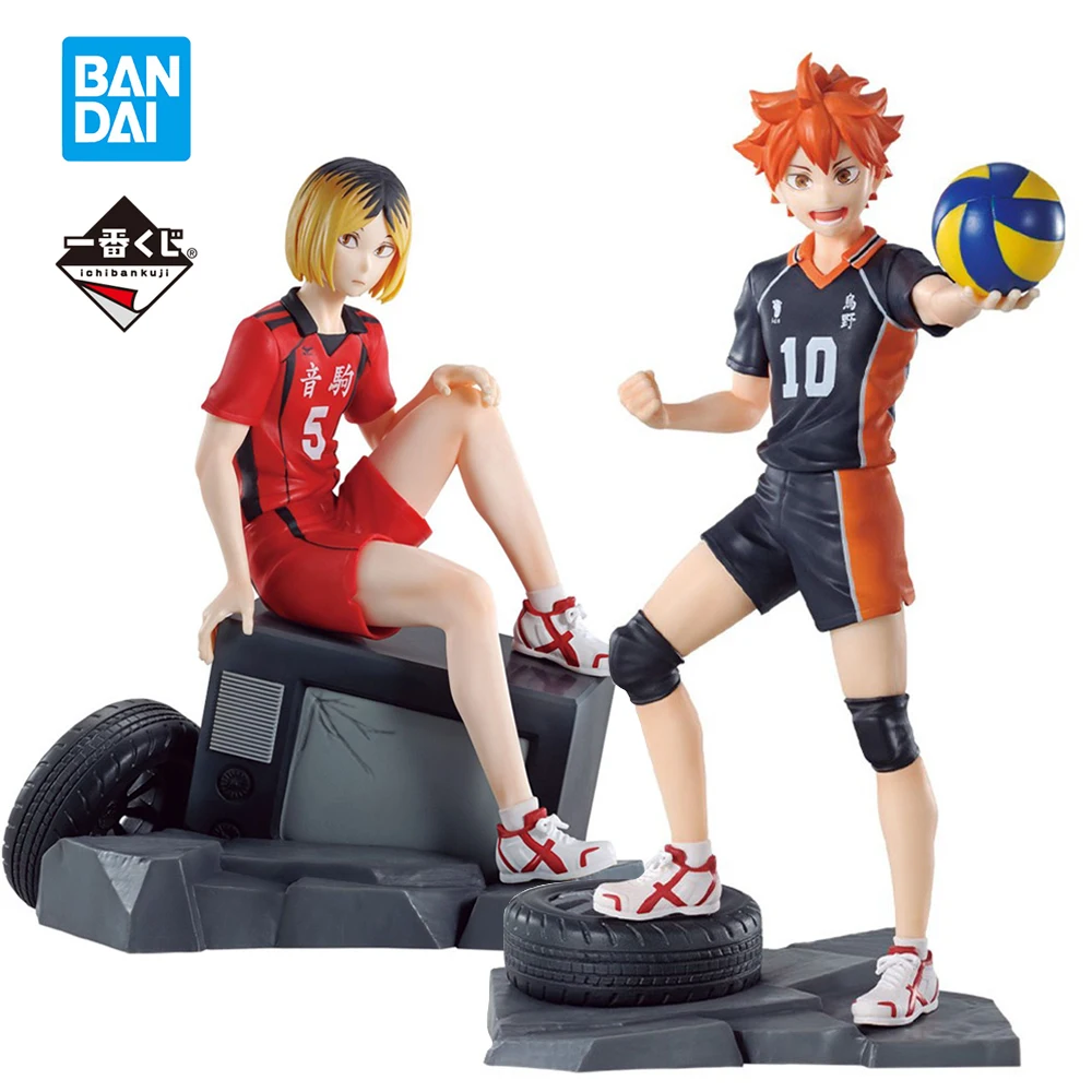 

Фонарь Banpresto Ichiban Kuji Gekijouban Haikyuu! Финальная игрушка Shoyo Hinata Kozume Kenma Gomisuteba No Kessen Аниме Фигурка модель игрушка
