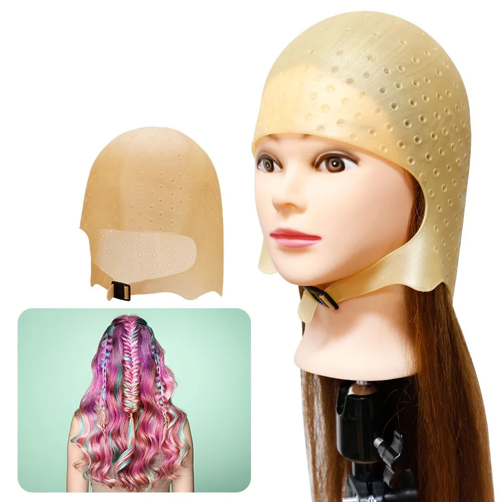 Silicone Highlight Hair Cap for Hair Dyeing DIY