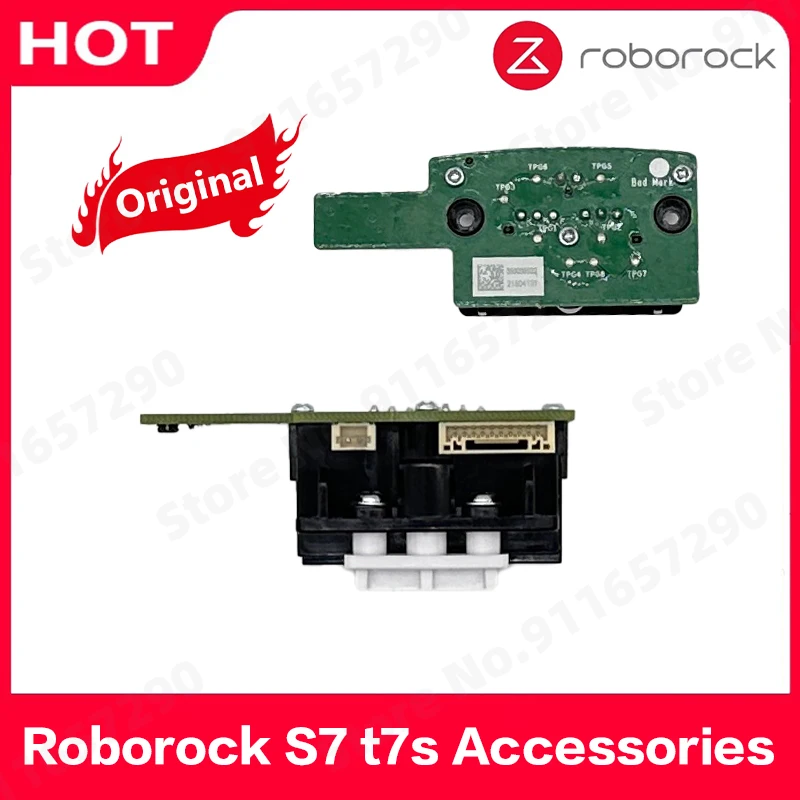 Original Topázio-s Plus Rear Recharge Sensor Assembly Peças de Reposição para Roborock s7 T7s Aspirador Acessórios