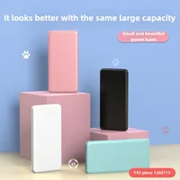 New Portable Power Bank 10W Super Fast Charger 20000mAh Ultra Large Capacity Dual Output Dual Input Design External Battery Pack 2