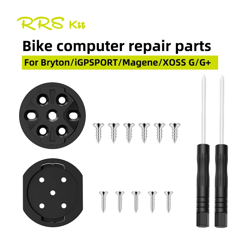 RRSKIT Fahrrad Computer Basis Halterung Festen Sitz Reparatur Teile Für Garmin Bryton Xoss Magene Radfahren GPS Basis Ersatzteile