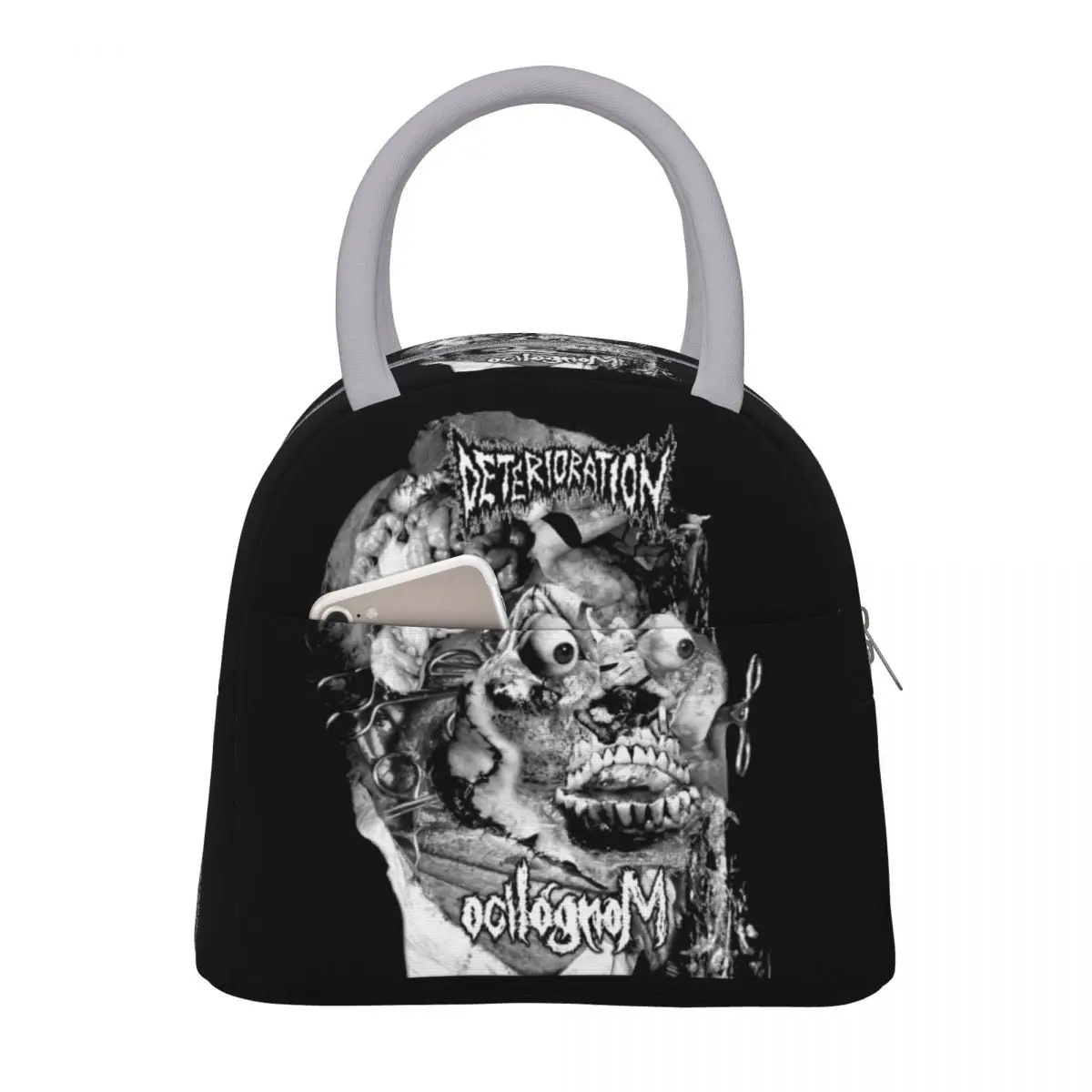 

Musci Band Deterioration Insulated Lunch Bags Storage Food Box Leakproof Thermal Cooler Lunch Boxes For Work