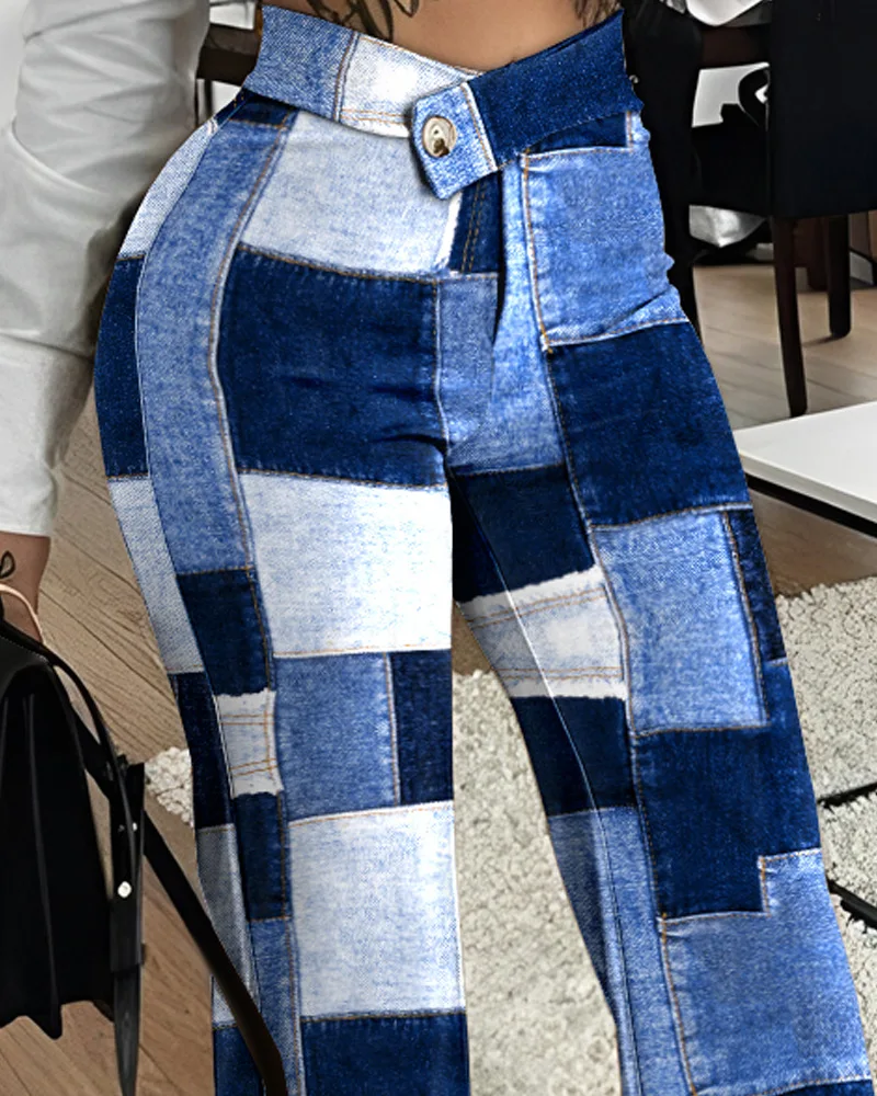 Рисунок 4 - Женские облегающие джинсы Y2k