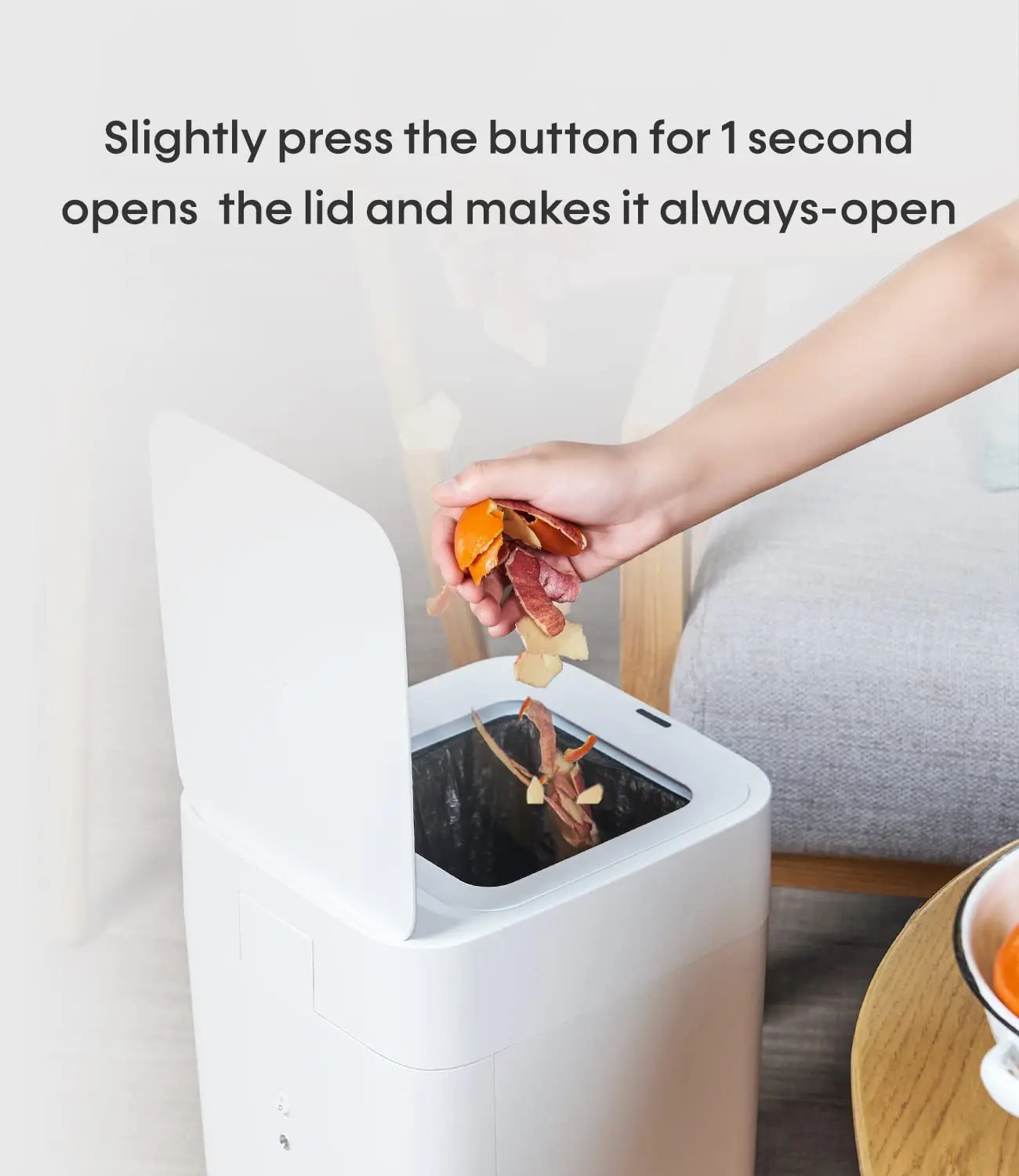 Gallon Automatic Self-Sealing and Self-Changing, Motion Sense Activated Trash Can, Upgrade Smart Garbage Can