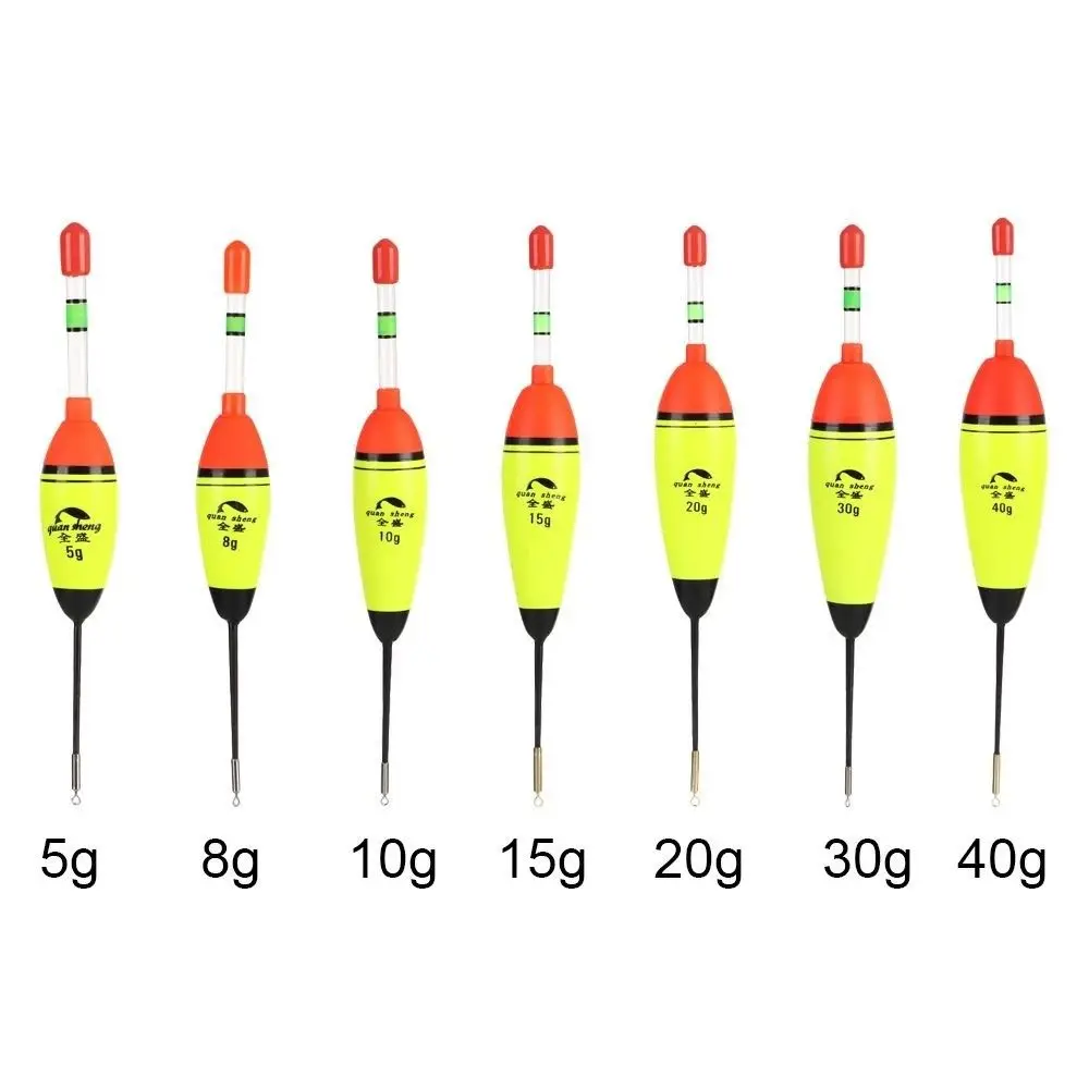 

EVA Luminous Fishing Night Float Light Stick Foam Plastic Bobber Sea Rock Fishing Floats For Bass Carp Fishing 10g 20g 30g