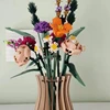 Vase, Wooden Puzzle Vase, Fake Bouquet Building Block Set Display Stand, Gift For Flower Lovers 4