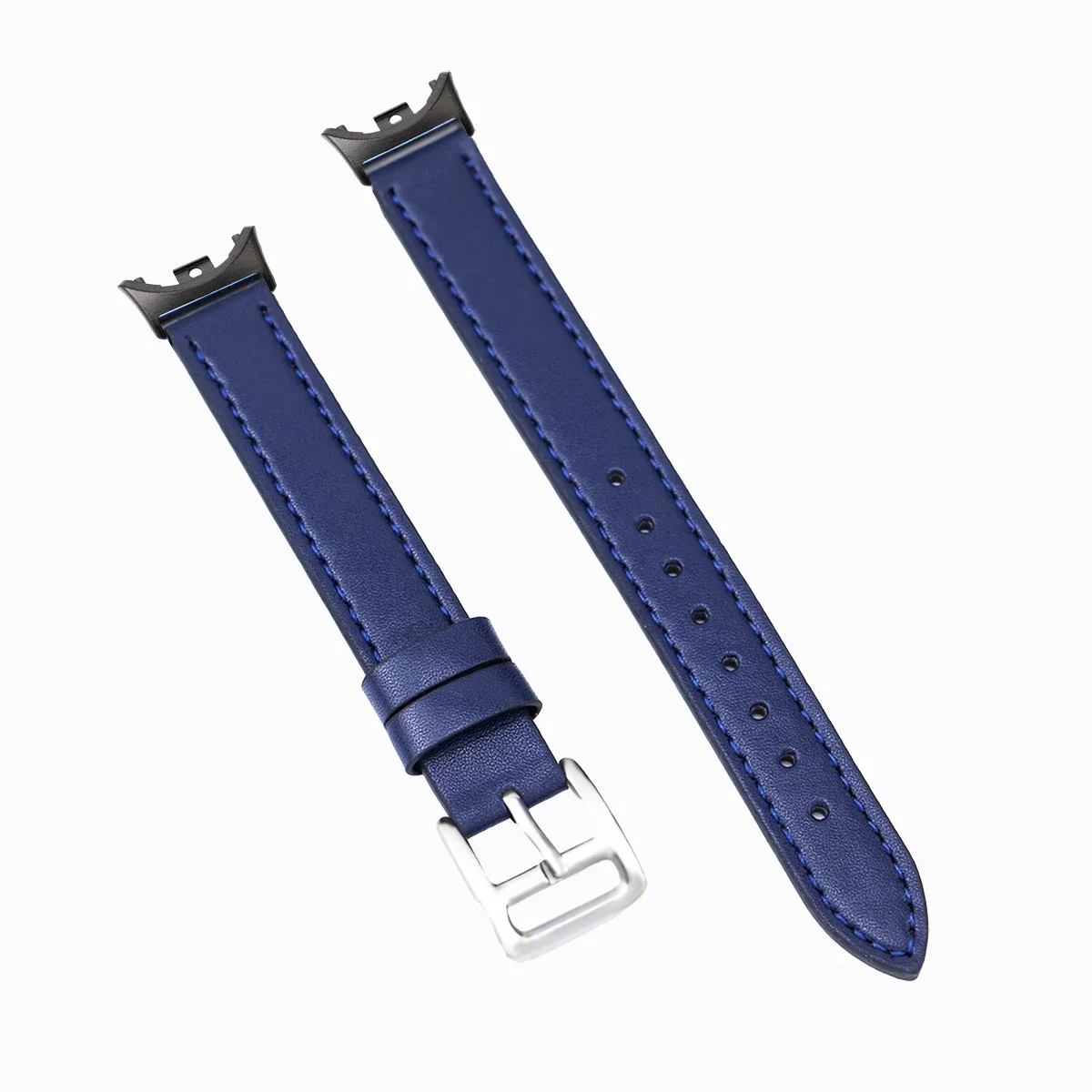 Premium Leather Wrist Strap for Mi Band 8 – Elegant Replacement Sports Bracelet
