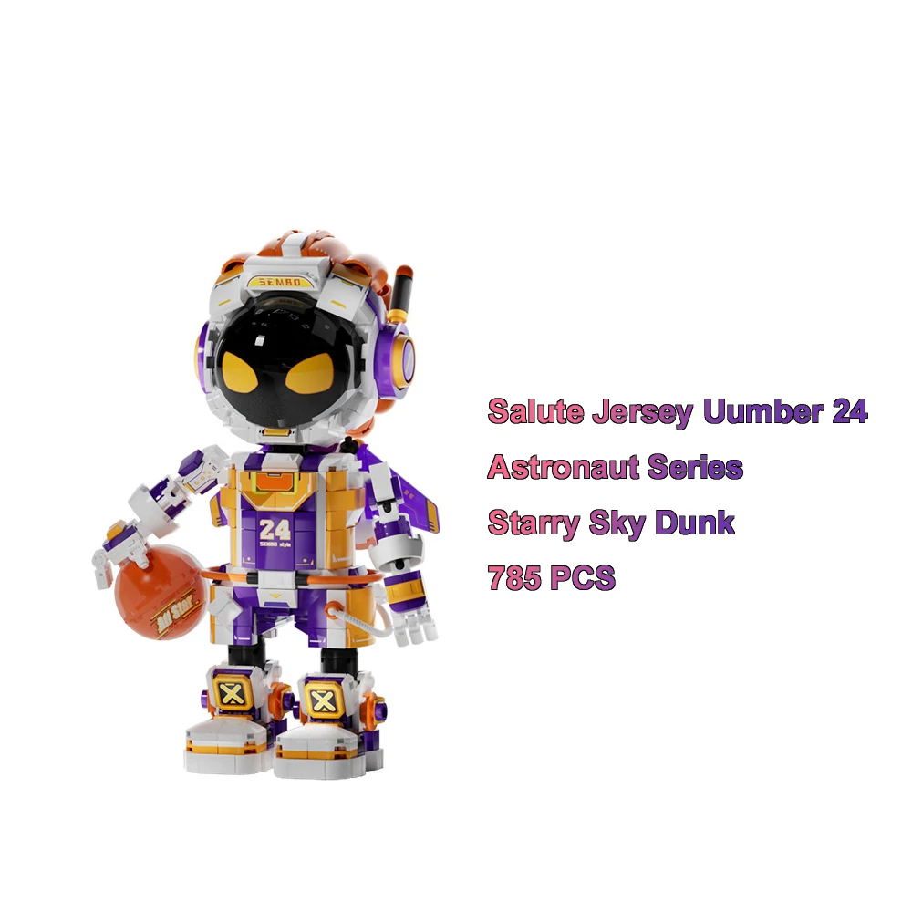 

Конструктор китайский Dunk 24 астронавт Аэрокосмическая серия Сборная модель мини-конструктор блоки для взрослых Детские игрушки на день рождения подарок