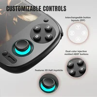 Retroid Pocket 5 Console de jeu portable rétro Consoles de jeux vidéo RP5 SD865 8 + 128G Android13 5.5 pouces OLED HD écran 512G PSP PS2 5