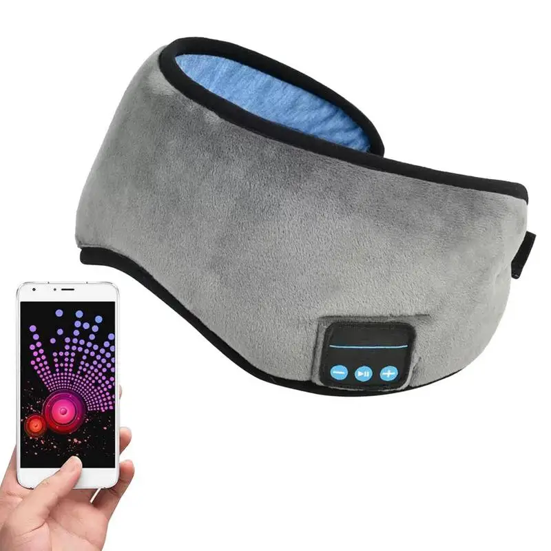 

Sleeping Headphones Wireless Washable Sleeping Headphones 5.0 Wireless Music Eye Masque 3D Light Blocking Music Eye Masque