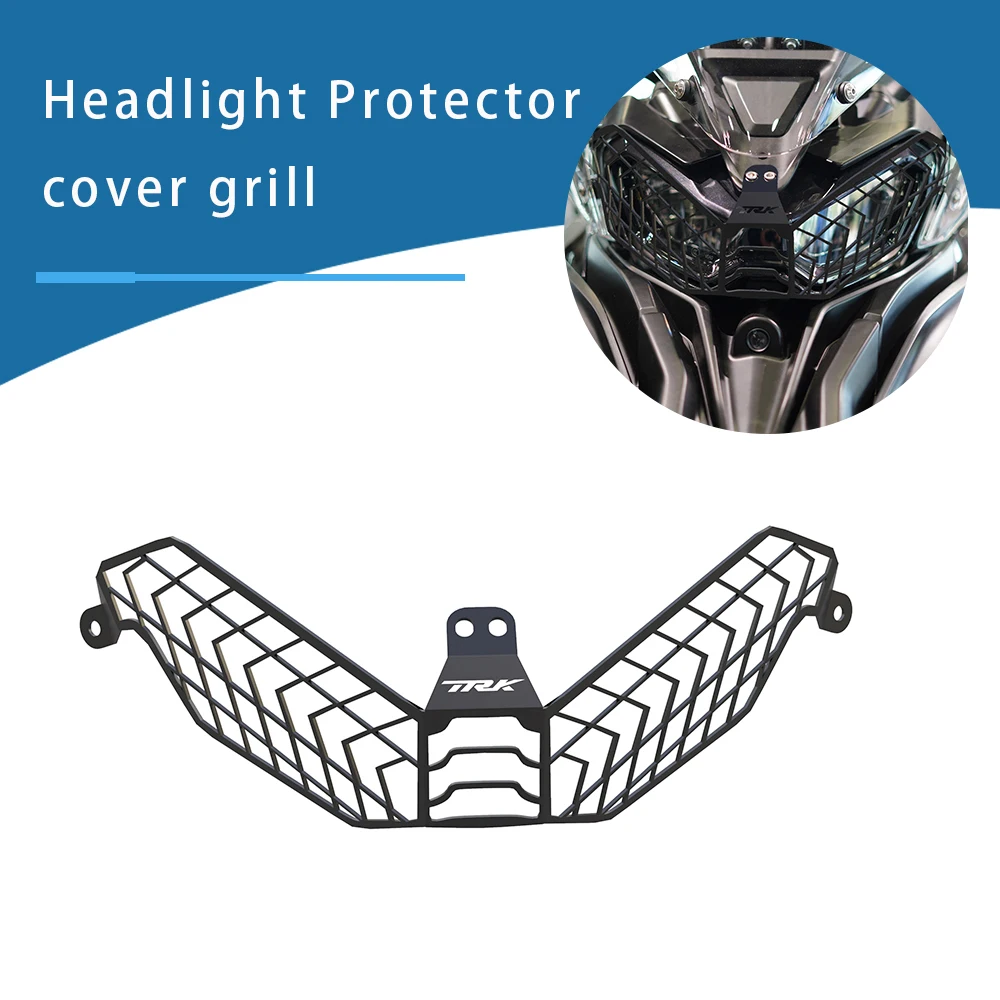 

For BENELLI TRK702 TRK 702 TRK702X TRK 702X TRK 702 X 702X Headlight Protector Grille Light Cover Protective Guard 2022-2023