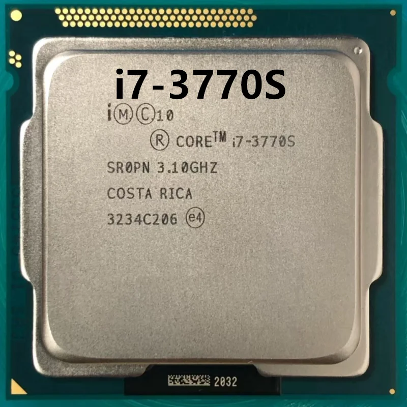 Core i7-3770S i7 3770S i7 3770 S GHz Quad-Core Eight-Core 65W