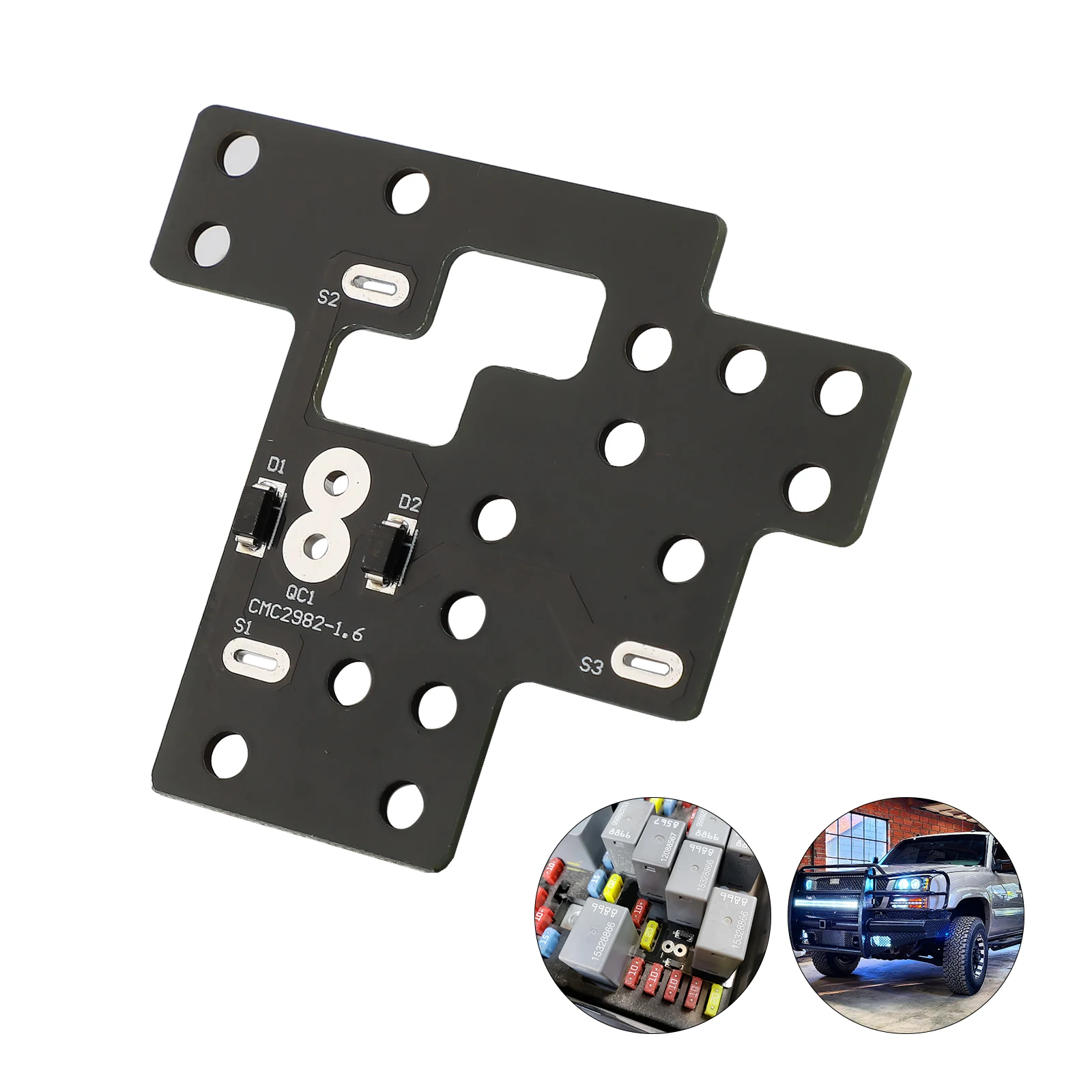 

GM все фары на модуле для 2003-2007 Silverado 1500/2500/3500, классические автомобильные аксессуары L2Q7