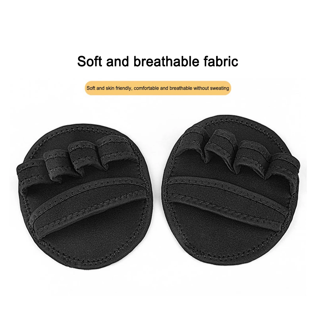 Description Picture 4 of itemNeoprene Grip Pads Breathable Lifting Grips Gym Workout Gloves Weightlifting Leather Palm Guard Fitness Gloves for Weightlifting