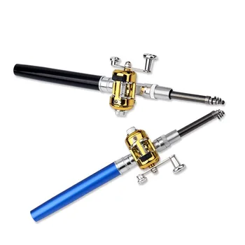 Mini Telescopic Pocket Pen Fishing Rod & Reel Combo 1