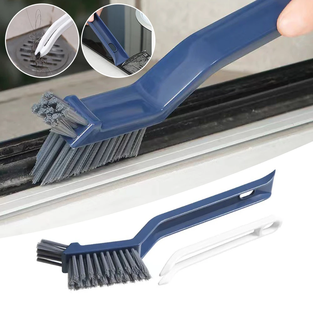 

Double Head Gaps Cleaning Brush With Tail Shovel Ergonomic Reusable Cleaning Brush Kitchen Cleaning Tool