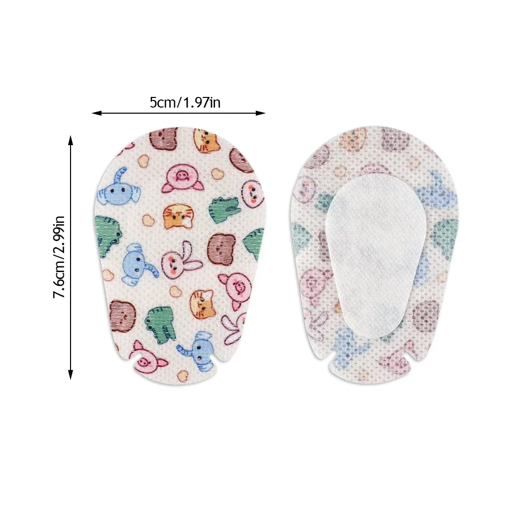 20/60Pcs Cute Eye Patches for Kids Girls Boys Lazy Eye Breathable Disposable Medical Sterile Kids Pad Amblyopia Prot