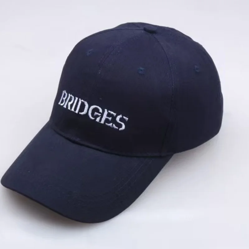 Jogo Death Stranding Chapéu Azul Sam Bridges Bordado Chapéu de Sol de Beisebol Ajustável Respirável Adulto Trucker Boné Unissex