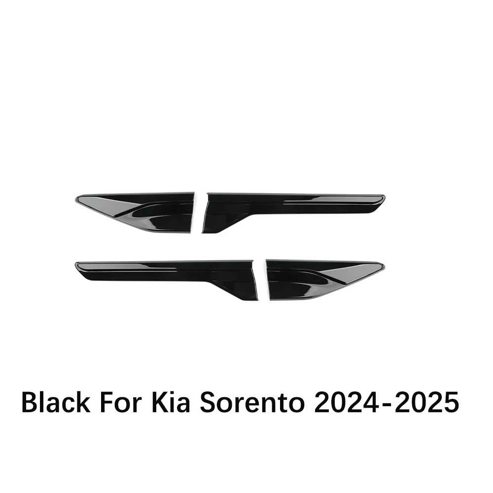 Für Kia Sorento MQ4 2021-2023/MQ4 PE 2024-2026 2 Stück Kohlefaser-Seitenverkleidungen Abdeckung Zierleiste Kotflügel Außenzubehör – Detail 11