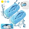 Shoe Washing Machine Bag Invisible Zipper Side Opening Shoe Laundry Bags Sneakers Reusable Shoes Cleaning Bags for All Sizes 1