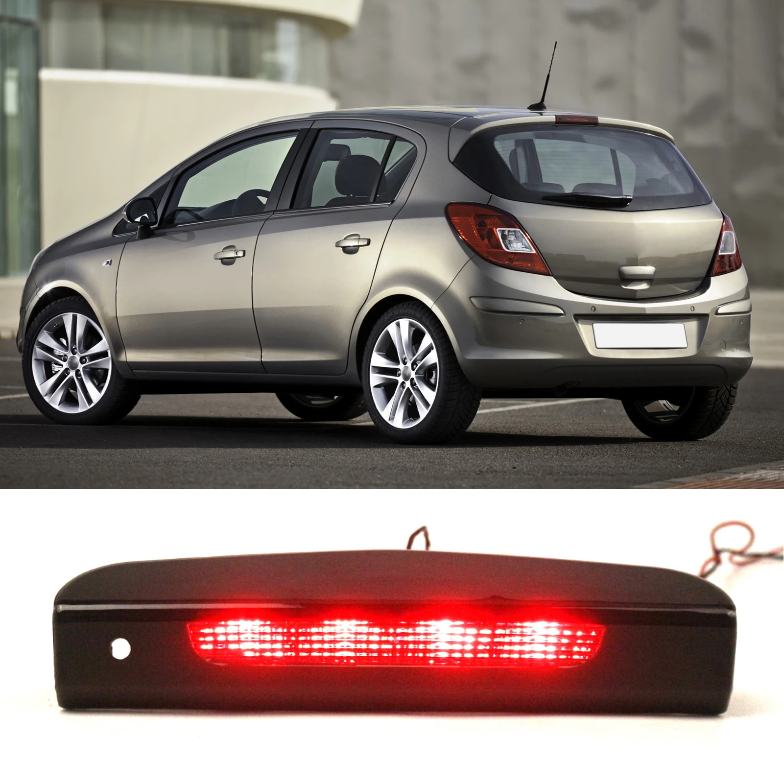 3rd Brake Light Replacement for   D 2007 to 2019 13188045 1222130 High Mount 3rd Brake Light