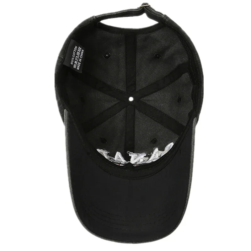 Unisex Washed Cotton Vintage Cap High Quality CANADA Letter Embroidery Baseball Cap Men And Women Outdoor Sports Hats