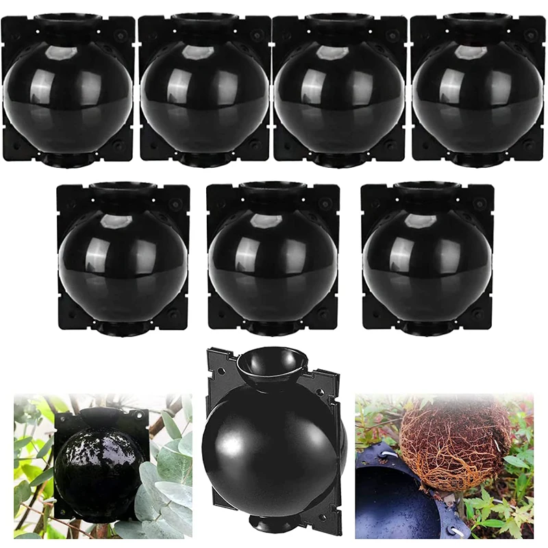 plant baskets Plant Rooting Equipment 10/20Pcs Reusable High Pressure Propagation Ball Kit Grafting Rooter For Garden Sapling Trees Growing Bo cement flower pots