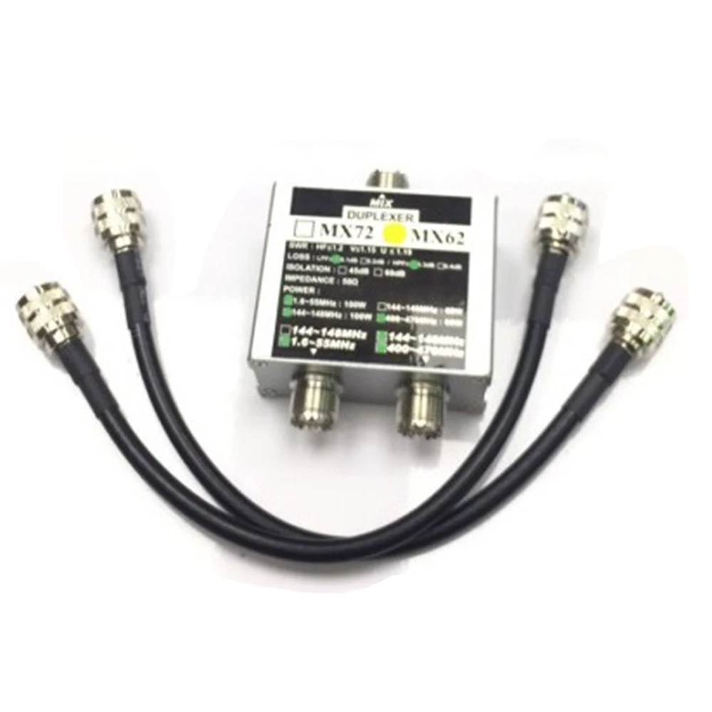 

MX62 HAM Antenna Combiner Different Frequency (HF / VHF / UHF) Linear Combiner Transit Station Duplexer