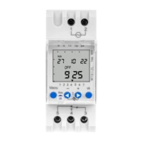 ManHua MT812L Astronomical Timer 1-channel 7 days DIN Rail LCD Digital Time Switch 1