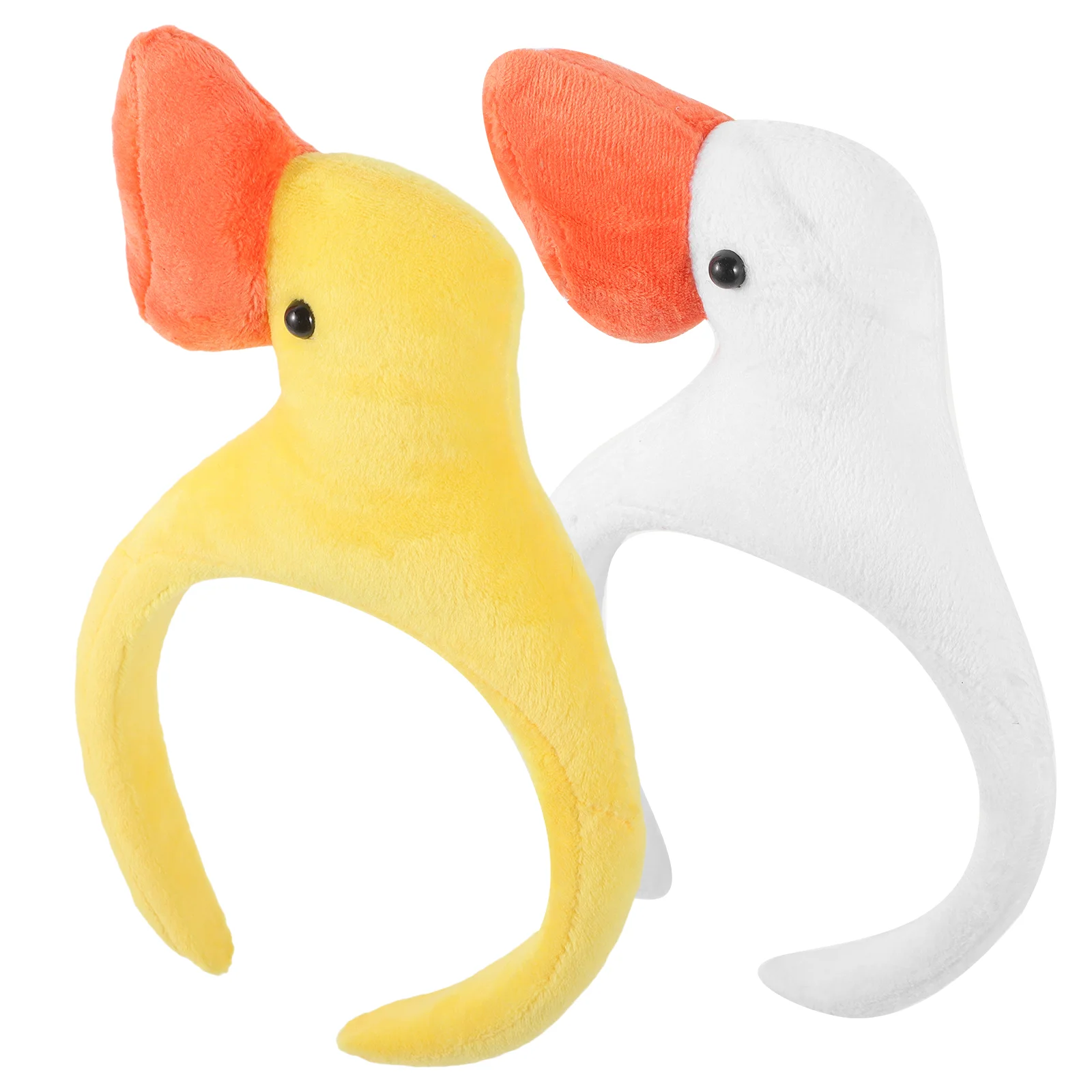 

2 шт. милые обручи для волос Изысканная повязка для волос для женщин многоразовые гусиные головные уборы