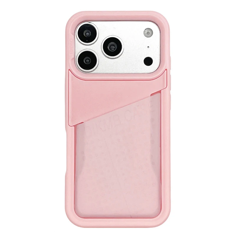 Stylish Creative Card Holder Bag Phone Case with Large Pocket Storage Back Cover