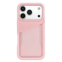 Stylish Creative Card Holder Bag Phone Case with Large Pocket Storage Back Cover - iPhone 15 (01 Only Case)
