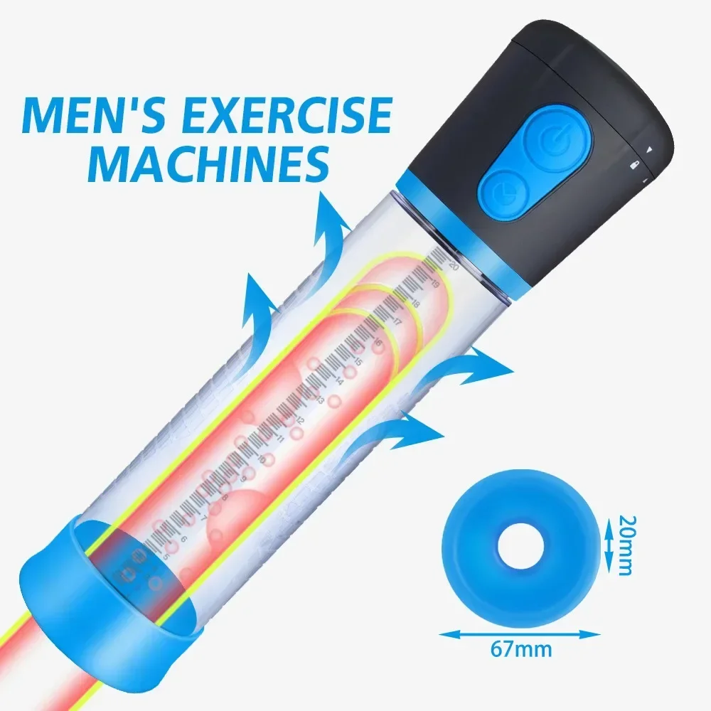 1033 Dispositivo Di Masturbazione Da Uomo Pene Bo Help Pump Tender Stretch Training Airplane Bottle Vacuum Pump Dick Pump Sex Toy Pene