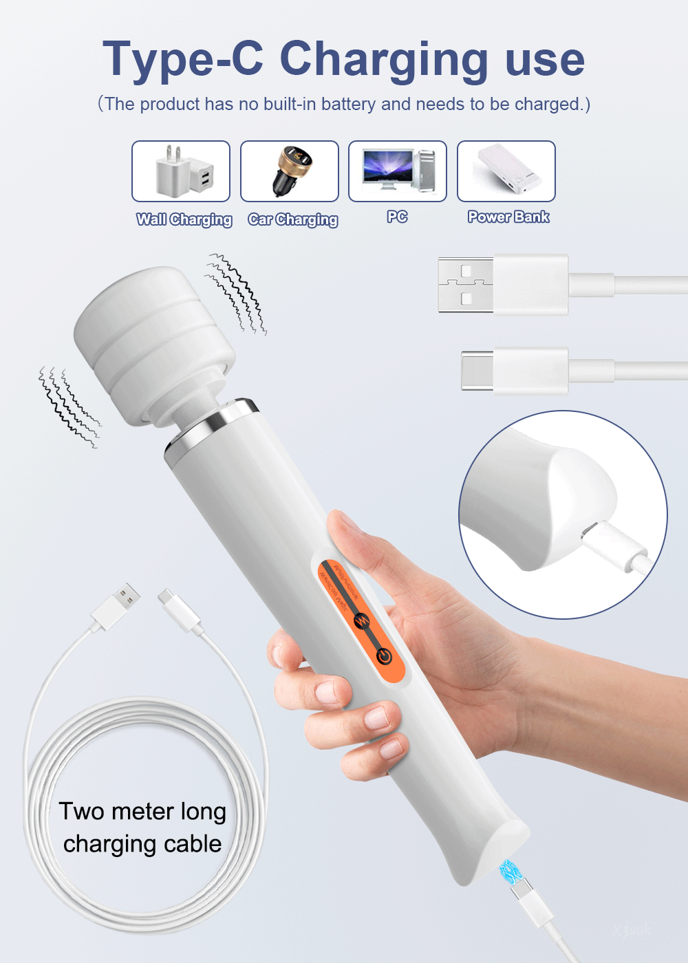 10 velocità potenti vibratori con bacchetta magica AV donne punto G massaggiatore per capezzoli stimolatore clitorideo plug-in giocattolo del sesso per_voghion.com