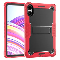 Heavy Duty Protective Tablet Cover with Built - in Kickstand - Redmi Pad2 Pro 12.1 (Red)