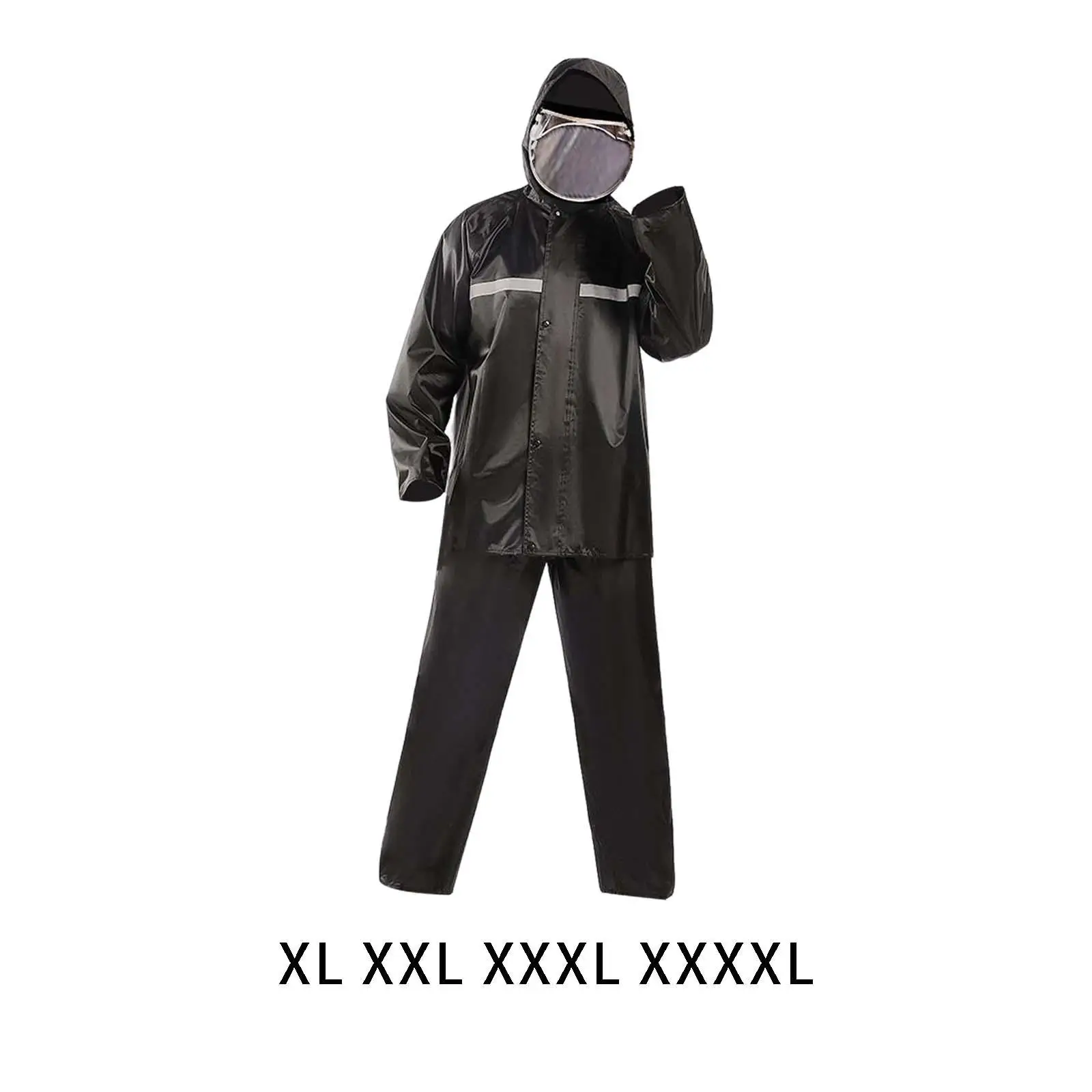 Rain suits for Men Jacket and Pants Lightweight Hooded Rain Gear for Travel