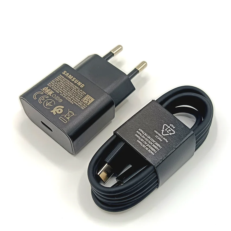 SAMSUNG 25W EU Type-C PD Super Fast Charging Adapter