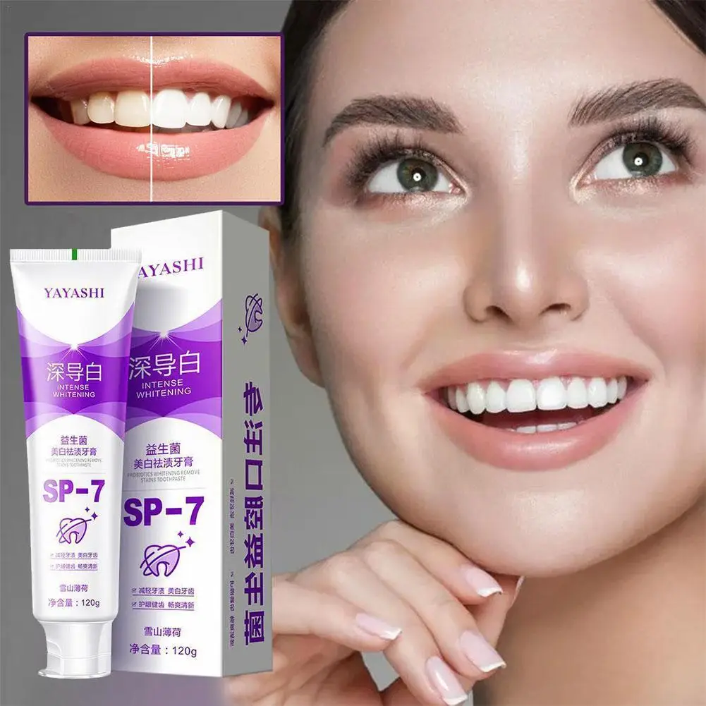 

Toothpaste Whitening Whiten Repair Bleaching Yellow 3d Stain Crest Dental White Fresh Toothpaste Health Breath B1D1